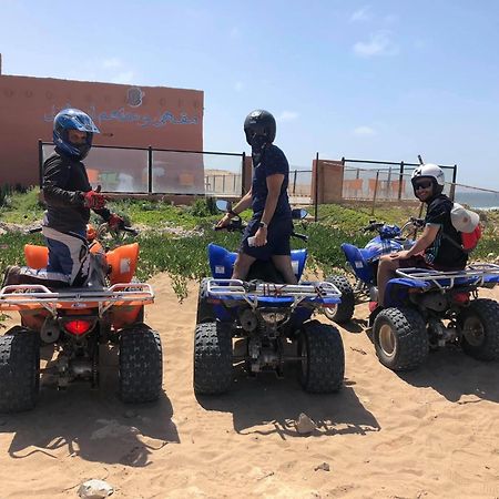 Camping Wassay Beach Sidi Ouassay Esterno foto