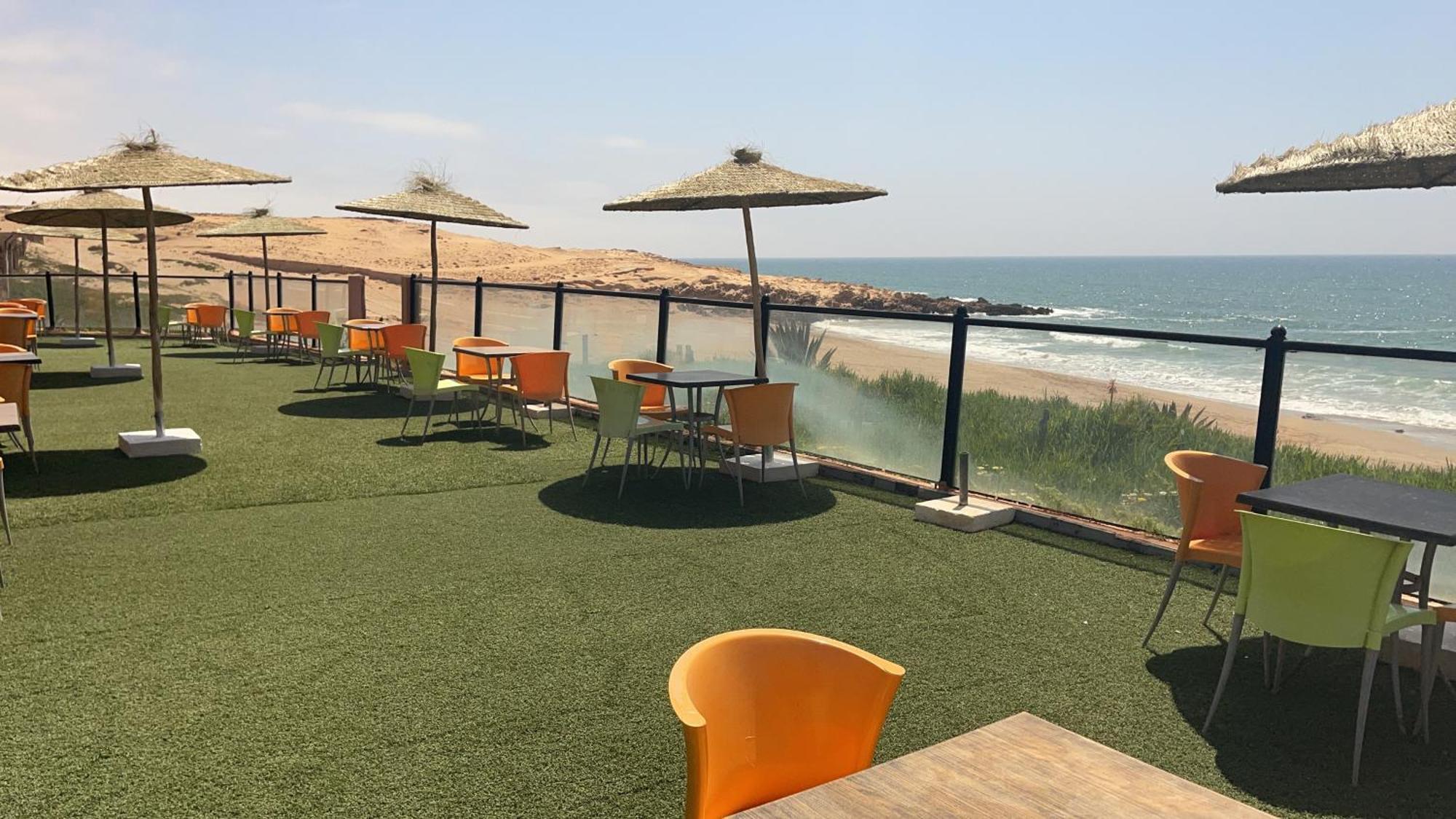 Camping Wassay Beach Sidi Ouassay Esterno foto