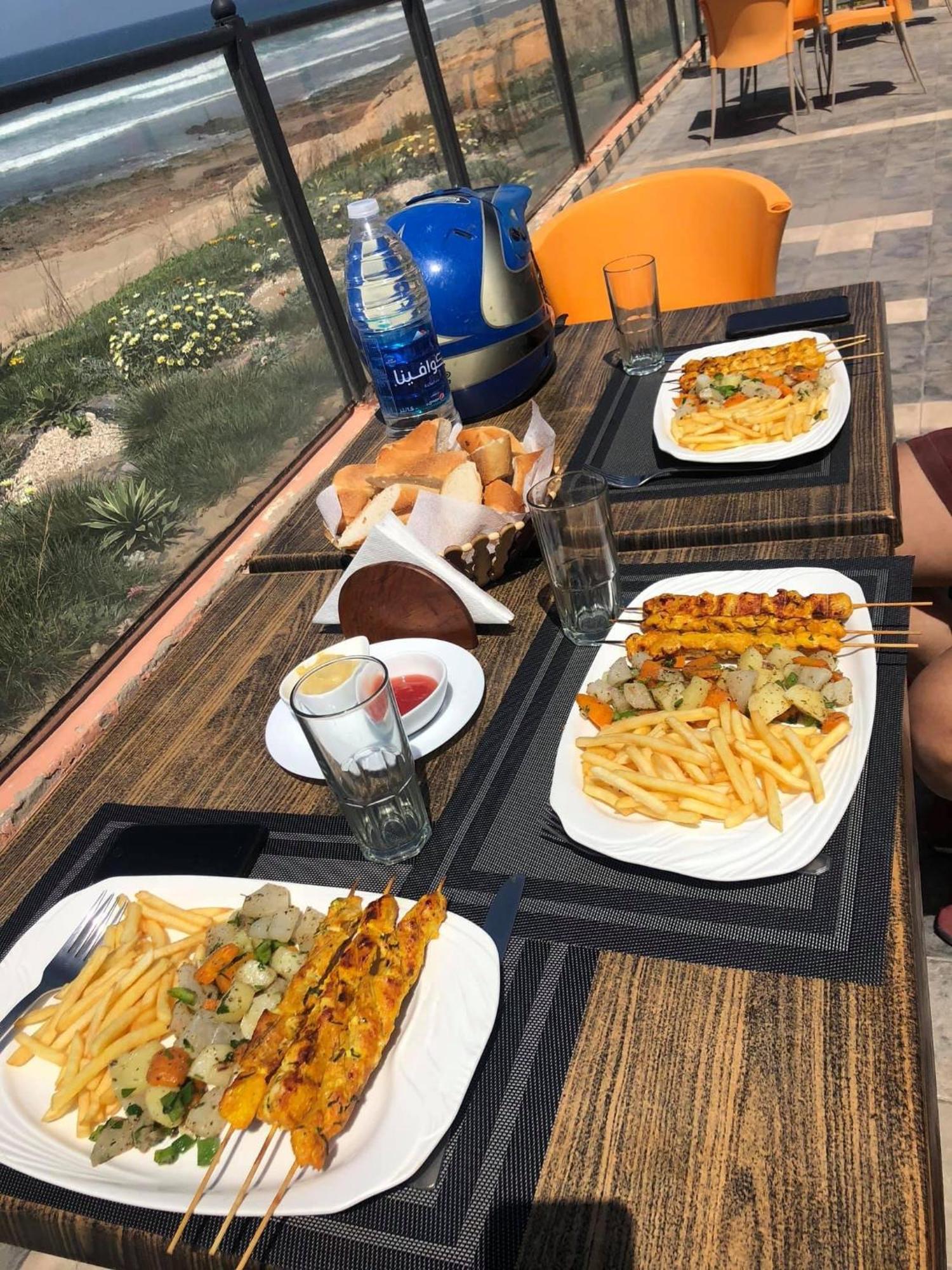 Camping Wassay Beach Sidi Ouassay Esterno foto